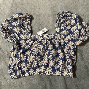 American Eagle Floral Top